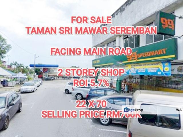 Shop for sale in Taman Bukit Emas, Seremban