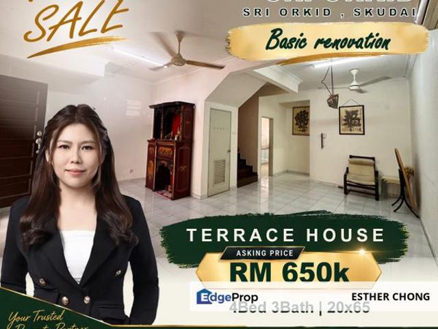 House for sale in Taman Seri Orkid, Iskandar Puteri