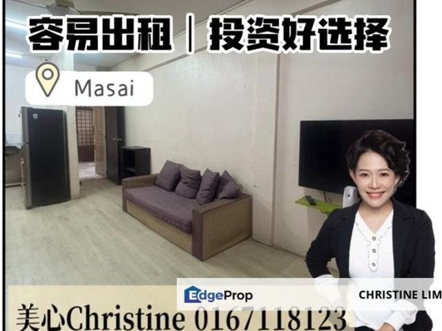 Flat for sale in Plentong, Johor