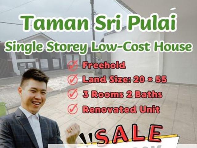 House for sale in Taman Sri Pulai, Iskandar Puteri