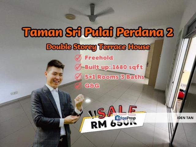 House for sale in Taman Sri Pulai Perdana, Iskandar Puteri