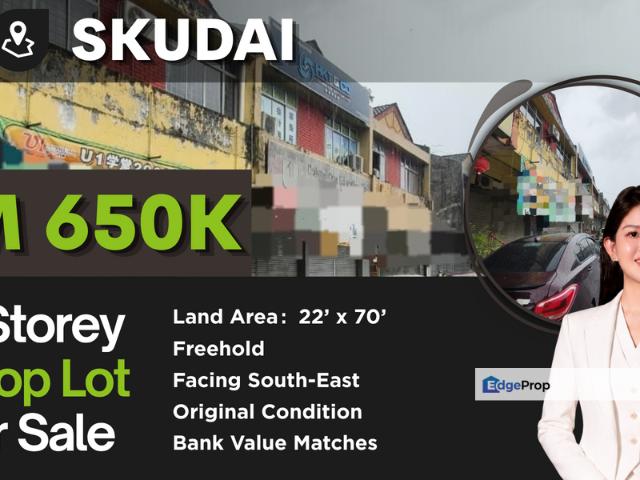 Shop for sale in Skudai, Iskandar Puteri