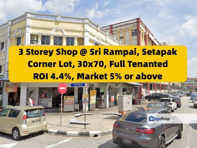 Shop for sale in Taman Sri Rampai, Kuala Lumpur