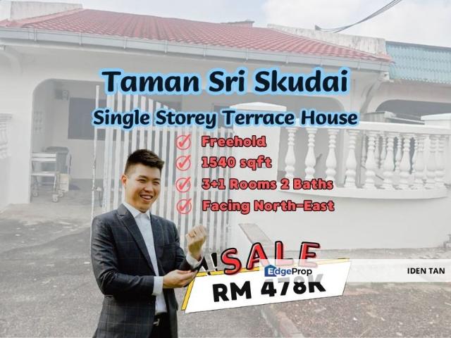 House for sale in Taman Sri Skudai, Iskandar Puteri