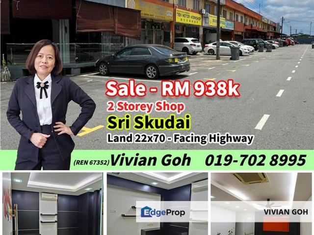 Shop for sale in Bukit Ledang, Johor