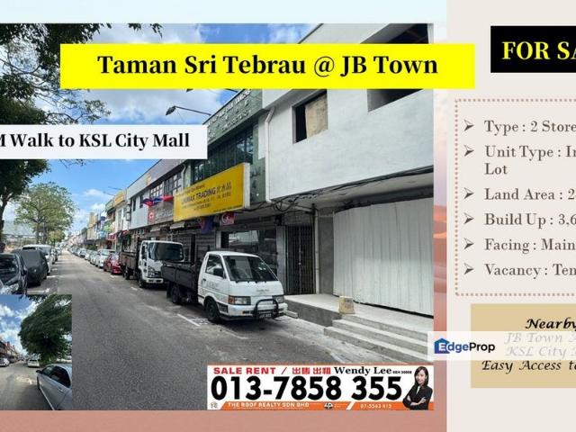 Shop for sale in Johore Bahru, Johor