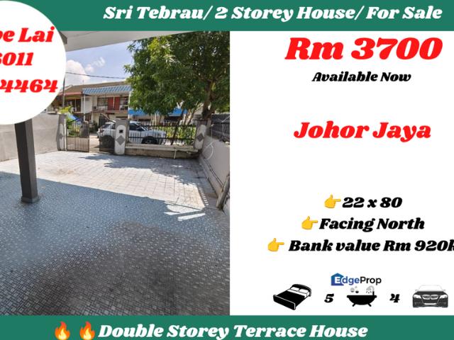House for sale in Taman Sri Teberau, Johor Bahru