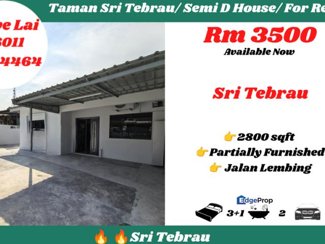 House for rent in Johore Bahru, Johor
