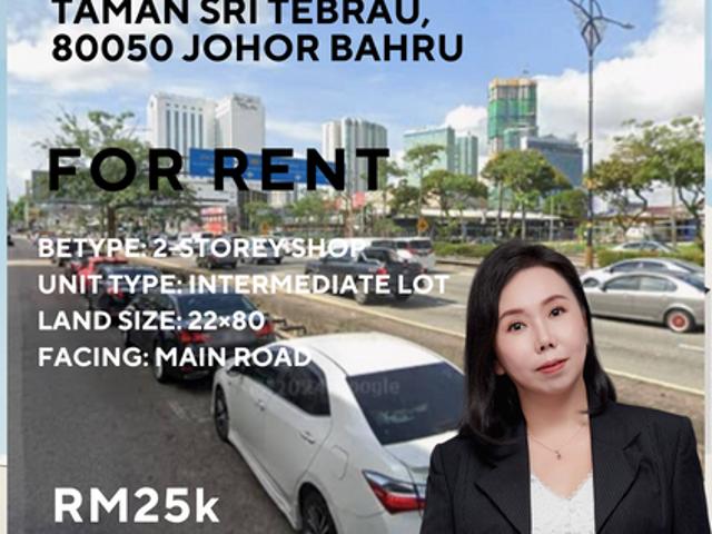 Shop for rent in Johore Bahru, Johor