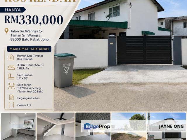 House for sale in Batu Pahat, Johor