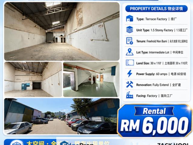 Warehouse for rent in Bukit Ledang, Johor
