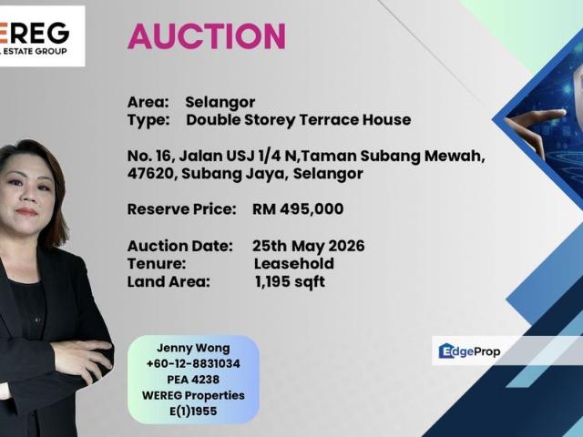 House for sale in Petaling, Subang Jaya