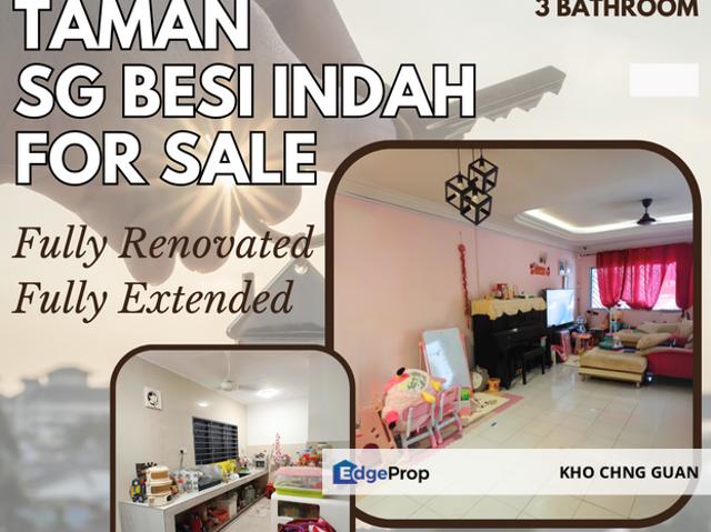 House for sale in Taman Sungai Besi Indah, Majlis Bandaraya Subang Jaya