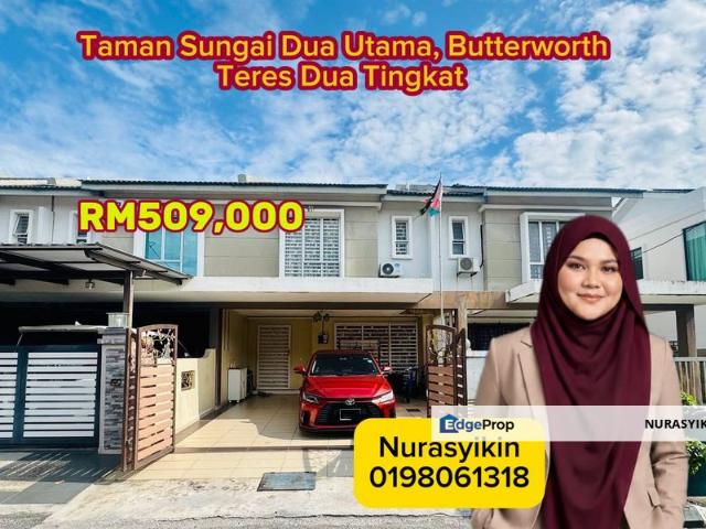 House for sale in Taman Sungai Dua Utama, Seberang Perai