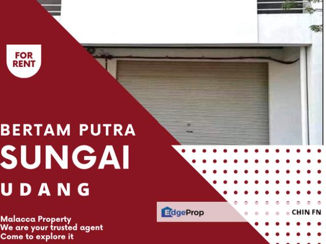 Shop for rent in Sungai Udang, Malaka