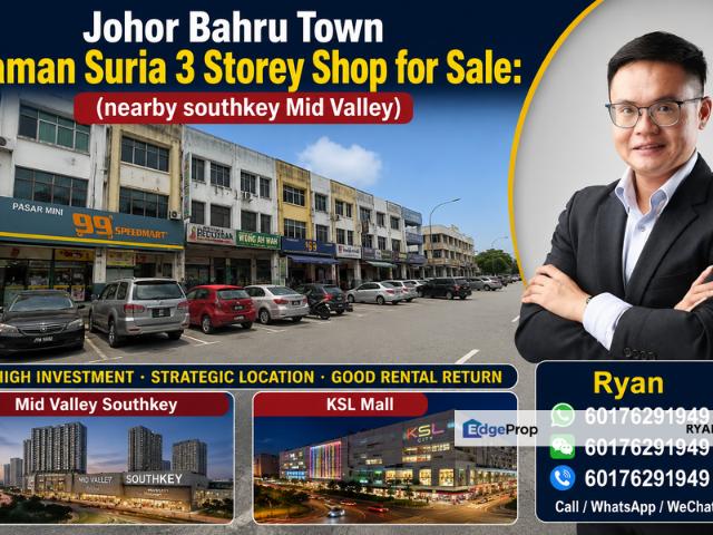 Shop for sale in Johore Bahru, Johor
