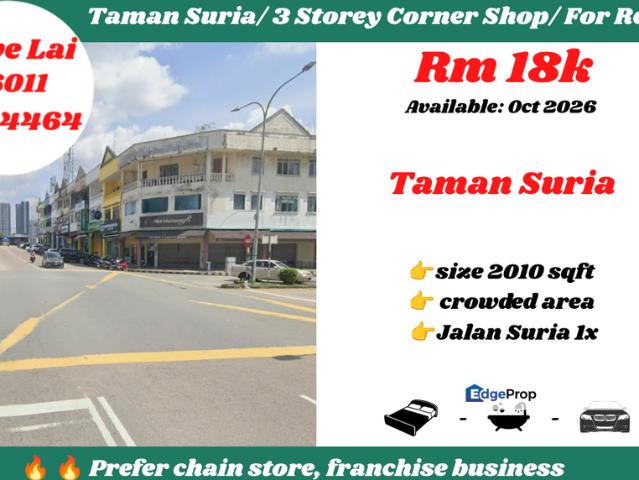 Shop for rent in Johore Bahru, Johor