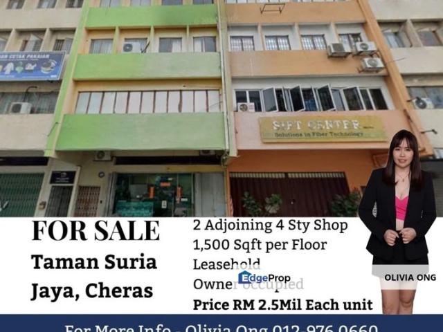 Shop for sale in Kajang, Langat