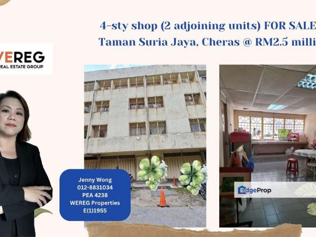 Shop for sale in Kajang, Langat