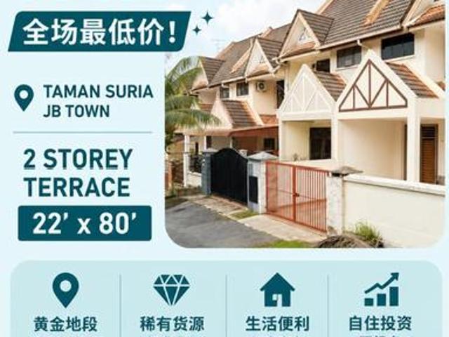 Terraced House for sale in Johore Bahru, Johor