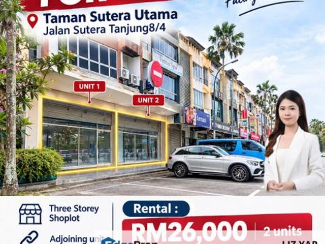 Shop for rent in Skudai, Iskandar Puteri