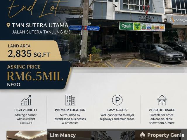 Shop Office for sale in Bukit Ledang, Johor