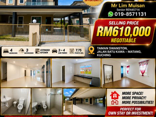 House for sale in Batu Kawa