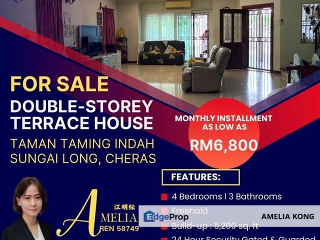 House for sale in Bandar Sungai Long, Majlis Perbandaran Kajang