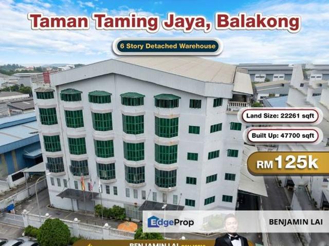 Warehouse for rent in Kajang, Langat