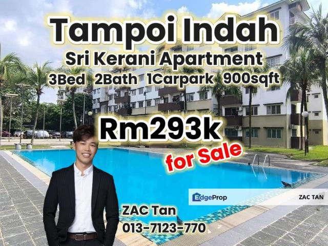 Condominium for sale in Taman Tampoi Indah, Johor Bahru