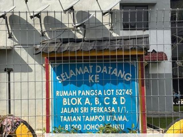 Flat for sale in Kampung Sri Serdang, Johor Bahru