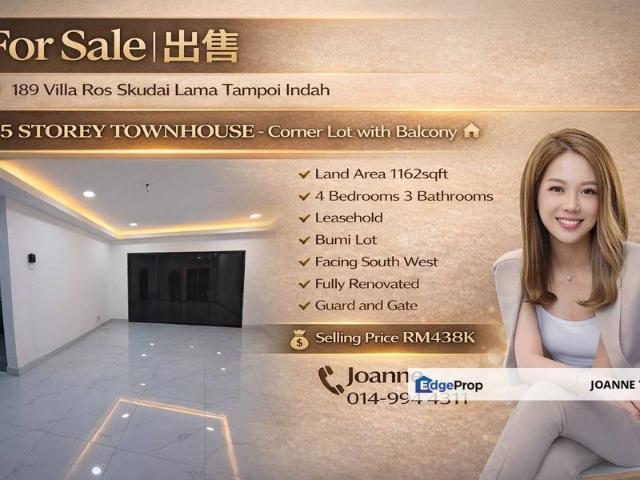 House for sale in Johore Bahru, Johor