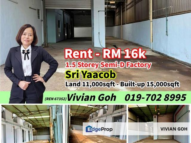 Warehouse for rent in Bukit Ledang, Johor