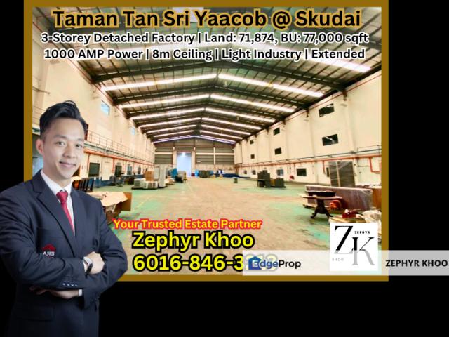 Warehouse for rent in Bukit Ledang, Johor
