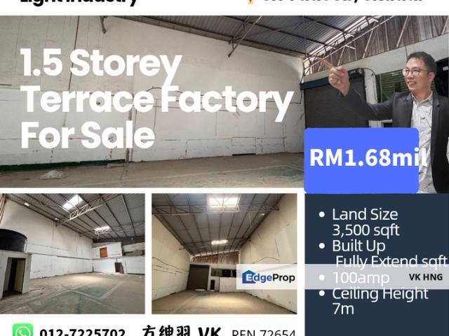 Warehouse for sale in Bukit Ledang, Johor
