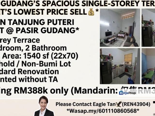 House for sale in Pasir Gudang, Johor