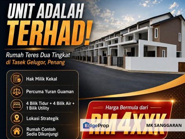 House for sale in Wellesley, Penang