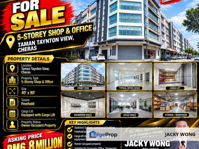 Shop for sale in Taman Taynton View, Kuala Lumpur