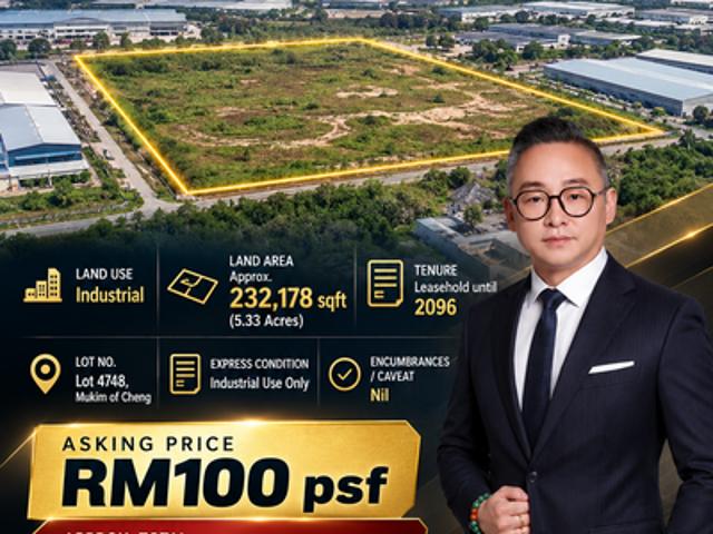 Warehouse for sale in Cheng, Bandaraya Melaka