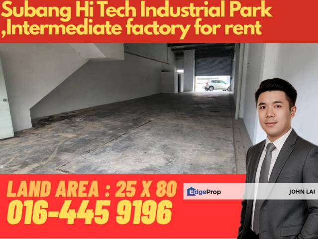 Warehouse for rent in Shah Alam, Petaling