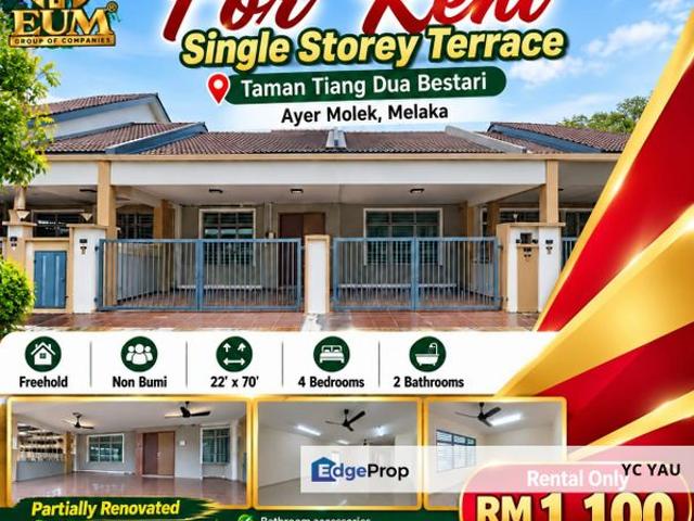 House for rent in Melaka Tengah, Melaka