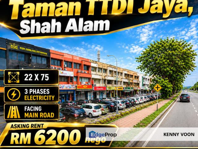 Shop for rent in Seksyen U2, Shah Alam