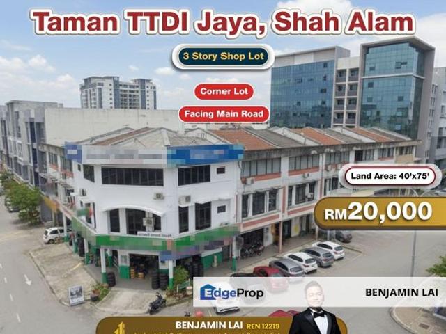 Shop for rent in Petaling, Alam Impian