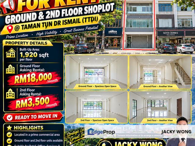 Shop for rent in Taman Tun Dr Ismail, Kuala Lumpur
