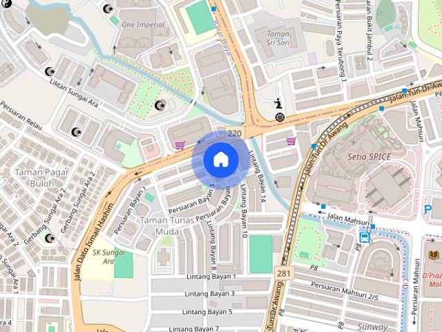 House for rent in Georgetown, Penang