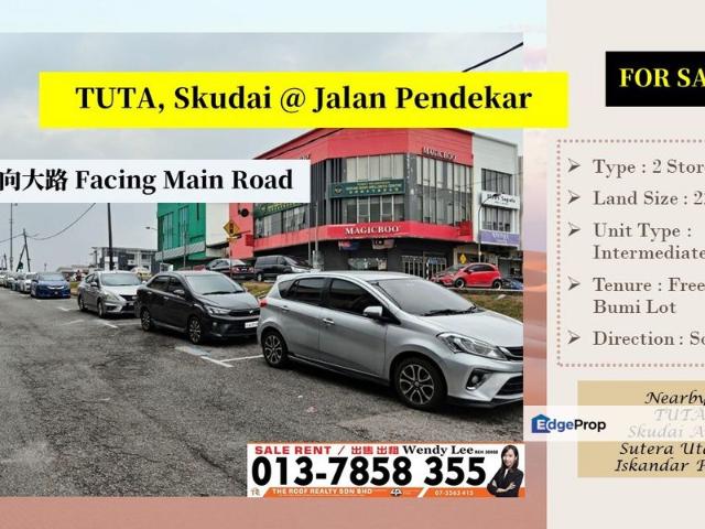 Shop for sale in Bukit Ledang, Johor