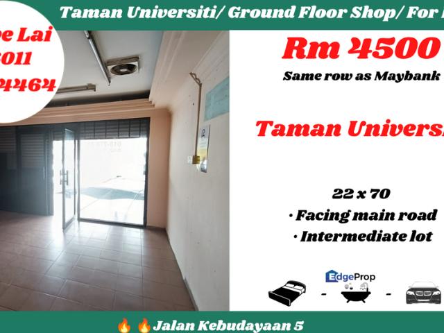 Shop for rent in Skudai, Iskandar Puteri