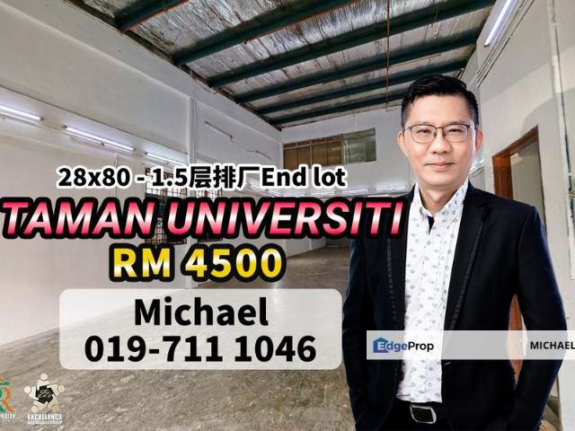 Warehouse for rent in Bukit Ledang, Johor