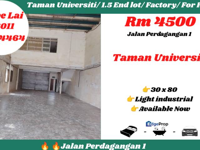 Warehouse for rent in Bukit Ledang, Johor