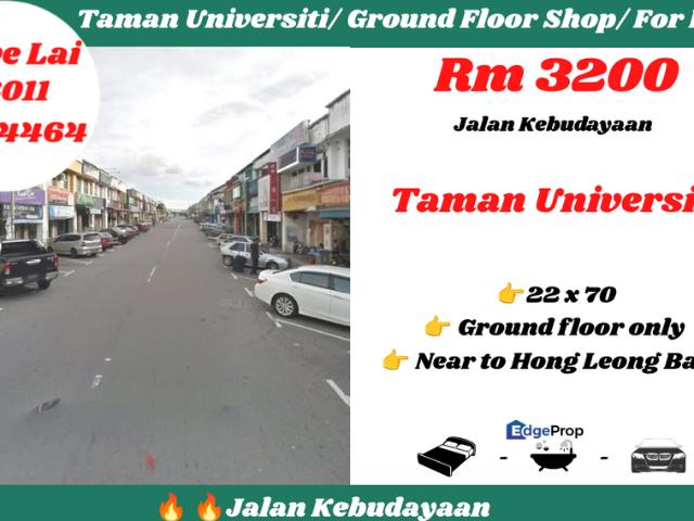 Shop for rent in Bukit Ledang, Johor